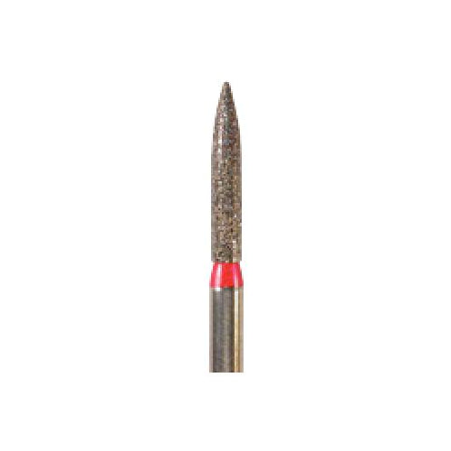 Microcopy 1516.8F NeoDiamond FG Friction Grip Fine Grit Flame Shaped Diamond Burs 25/Pk