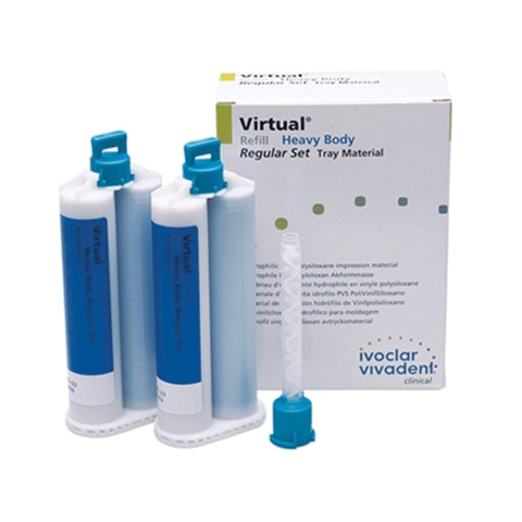 Ivoclar Vivadent 562842 Virtual VPS Bite Registration Fast Set Cartridges 50 mL 2/Pk