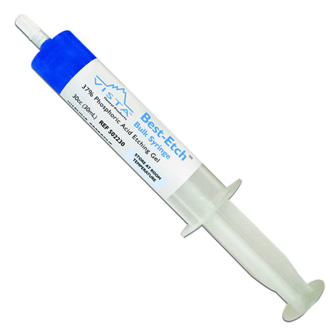 Vista Dental 502230 Best-Etch 37% Phosphoric Acid Etch Gel Syringe 30 mL