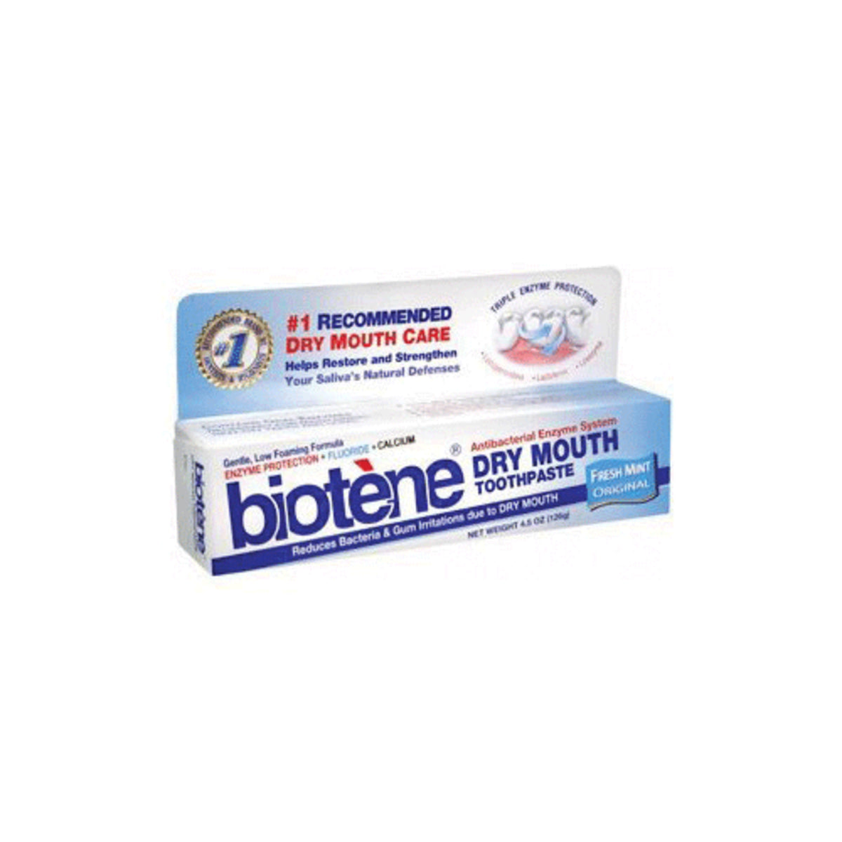 GlaxoSmithKline 10050 Biotene Dry Mouth Toothpaste Fresh Mint 6/Pk 4.3 Oz