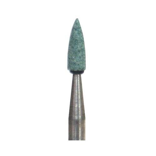 Shofu Dental 0010 Dura-Green Finishing Stones Handpiece HP Flame FL2 12/Bx