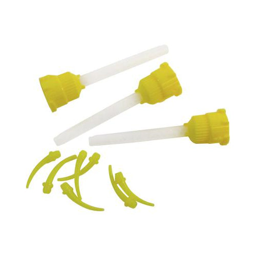DMG 110424 LuxaCore Dual Intraoral Dental Mixing Tips Yellow 70/Bx