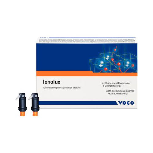 Voco 2118 Ionolux Glass Ionomer Restorative Application Capsules A2 20/Pk