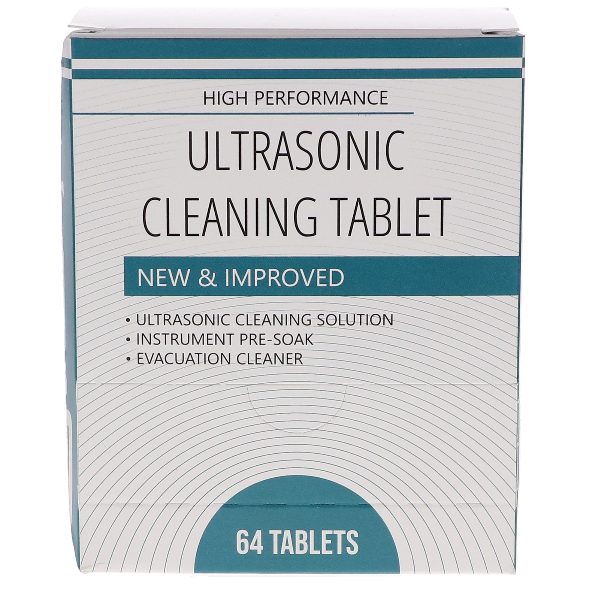 House Brand Dentistry 102100 Ultrasonic Cleaning Solution Tablets 64/Pk