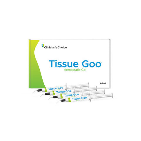 Clinician's Choice 641904 Tissue Goo Hemostatic Gel 4/Pack 12 mL