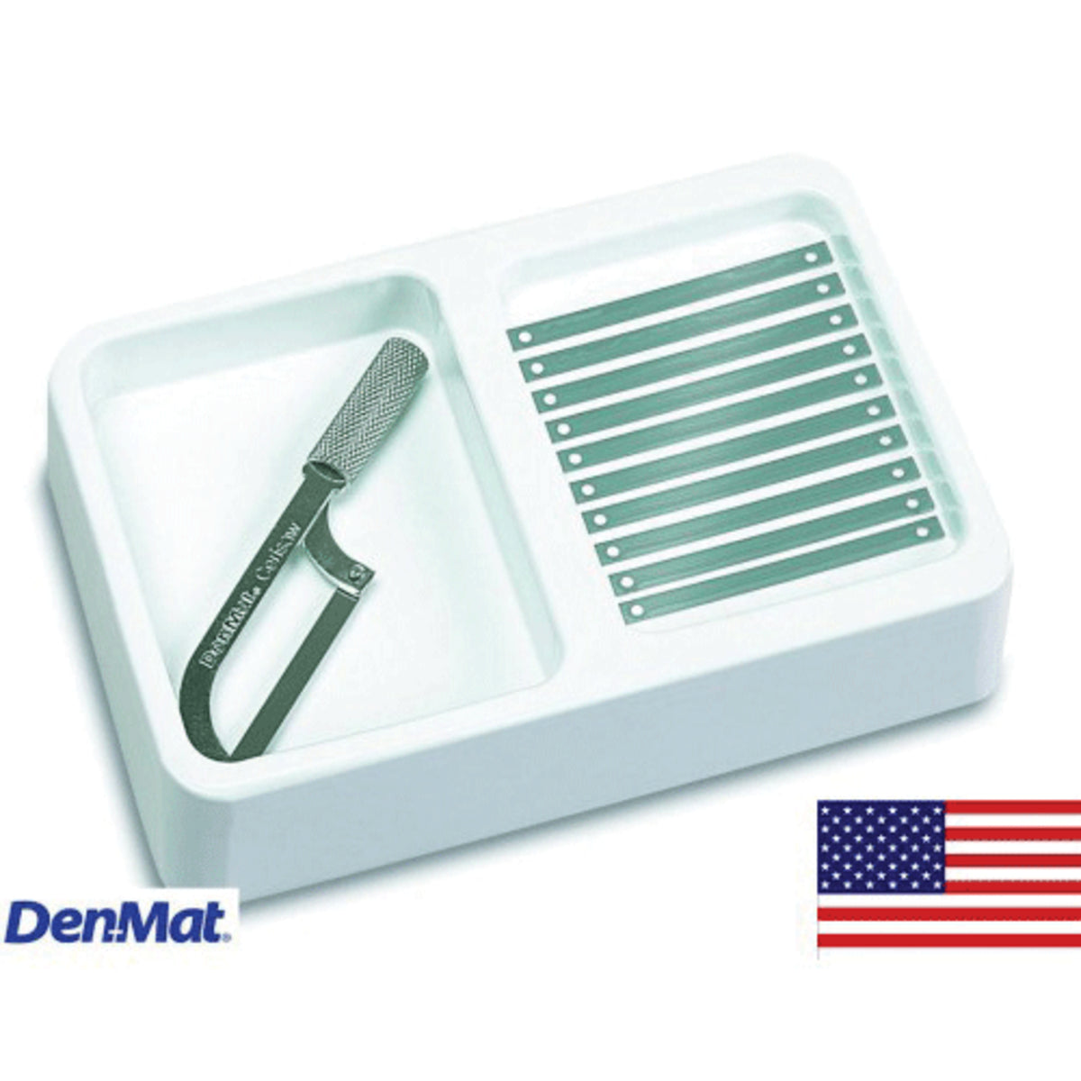 Denmat 31336500 Ceri-Saw Anterior Blades Kit Stainless Steel Autoclavable 11/Pk