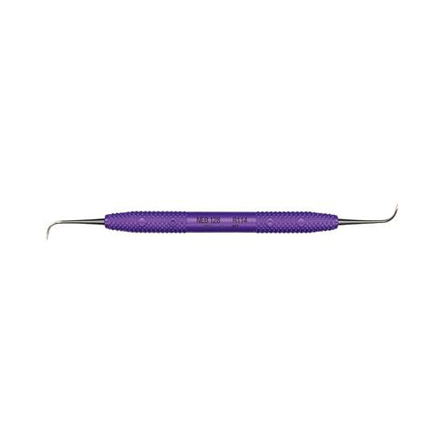 PDT R114 Cruise Line Nebraska 128 Double End Sickle Scaler Purple Resin Handle