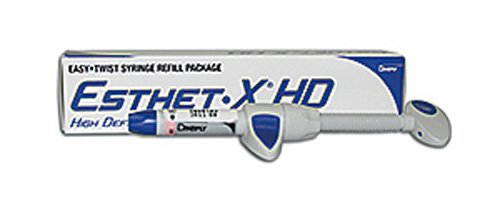 Dentsply 630657 Esthet-X HD Mixro Matrix Universal Restorative Composite Syringe A1 3 Gm