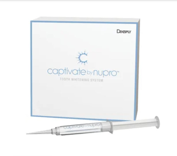 Dentsply Sirona 614068 Captivate by Nupro 15% CP Tooth Whitening Kit With Fluoride 50/Bx EXP Jan 2023