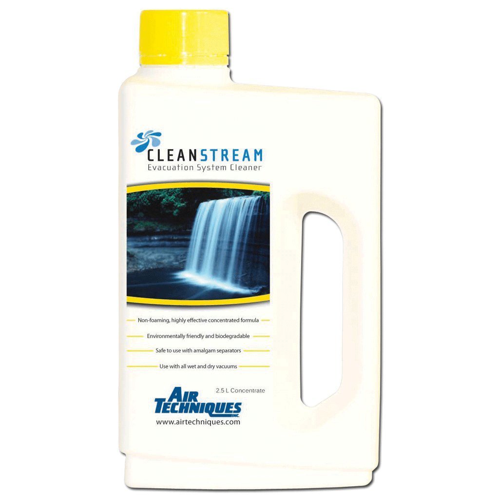 Air Techniques 57850 Monarch Cleanstream Evacuation System Cleaner 2.5 Liter