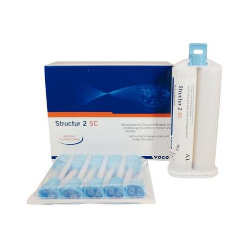 Voco 1481 Structur 2 SC Temporary Crown & Bridge Material Cartridge 75 Gm A2 EXP Oct 2023