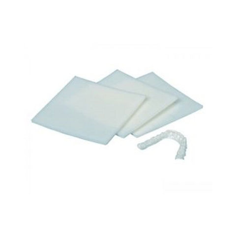 House Brand 62830 Bleaching EVA Tray Material 5" X 5" Soft Clear .040" 100/Pk
