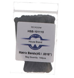 House Brand Dentistry 101115 Matrix Bands Size  #3 Thickness .0015 144/Pk