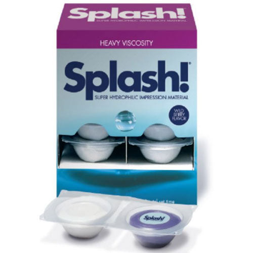 Denmat SPD1219 Splash Regular Set VPS Putty Pak 5:30 Set 12/Pk 18 mL EXP May 2025