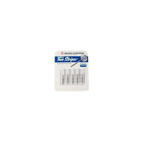 Premier Dental 2015457 Two Striper Friction Grip FG #770.8C Coarse Round End Taper Diamond Burs 5/Pk