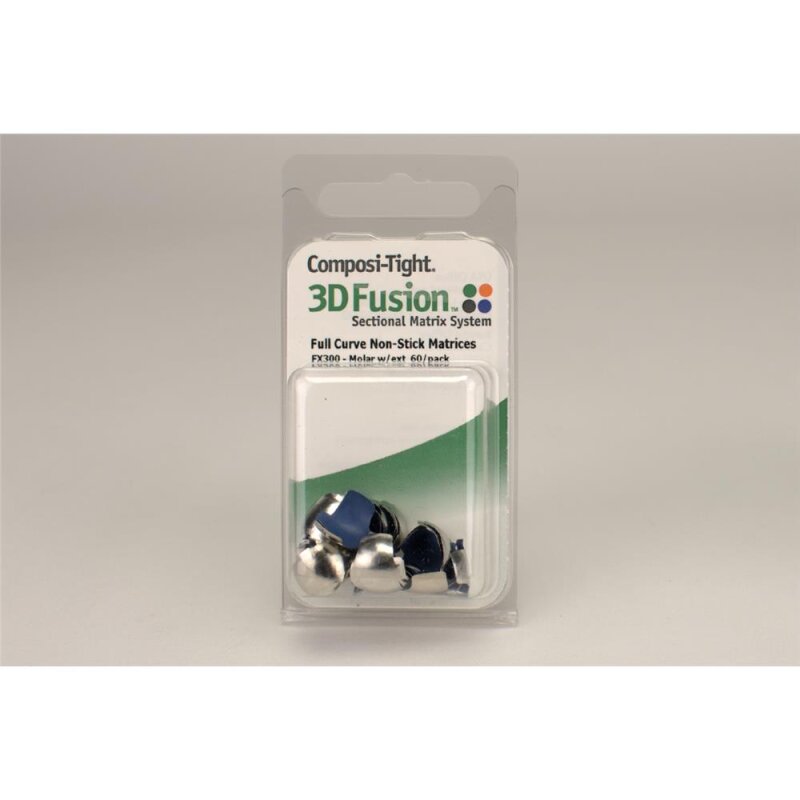 Garrison FX300 Composi-Tight 3D Fusion Matrix Bands With Extension 5.4mm 60/Pk