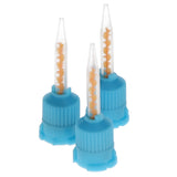 House Brand Dentistry 100617 Mixing Tips T-Style Temp Crown & Bridge Material Blue & Orange 50/Pk