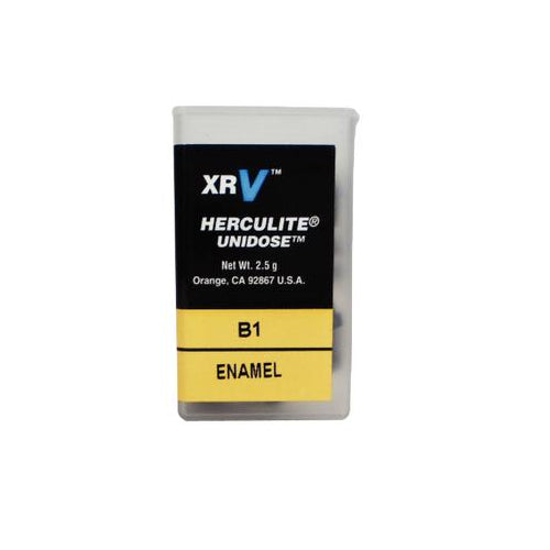 Kerr Dental 29840 Herculite XRV Unidose Compules Enamel B1 0.25 Gm 20/Pk