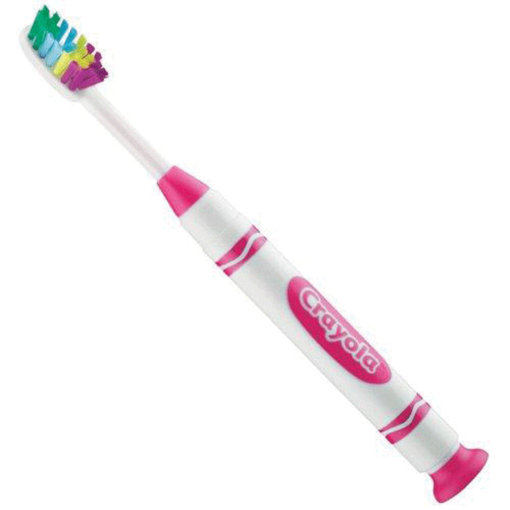 Sunstar Butler 227Q GUM Crayola Youth Toothbrushes Ultra Soft Suction Base 12/Bx