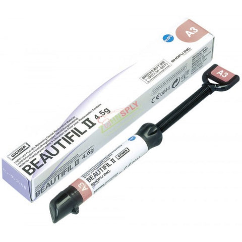 Shofu Dental 1416 Beautifil II Universal Nano-Hybrid Composite Syringe 4.5 Gm BW