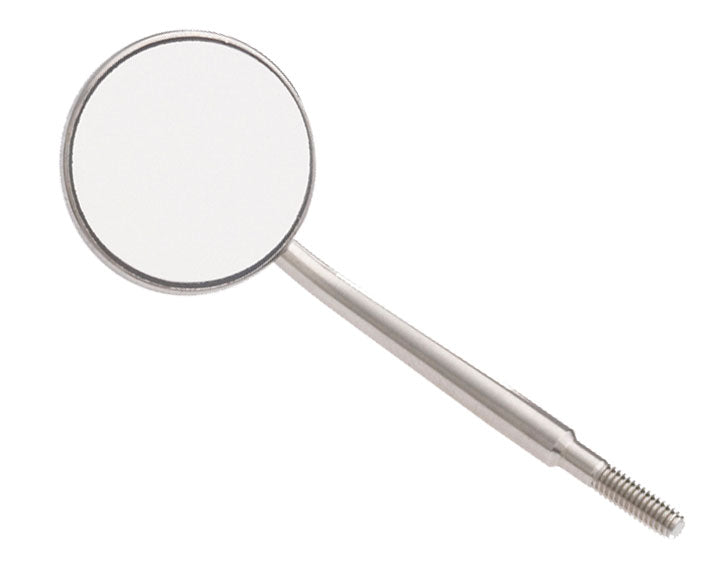 Zirc Dental 50Z372A Crystal HD Oral Mouth Mirrors #5 Head White 12/Pk