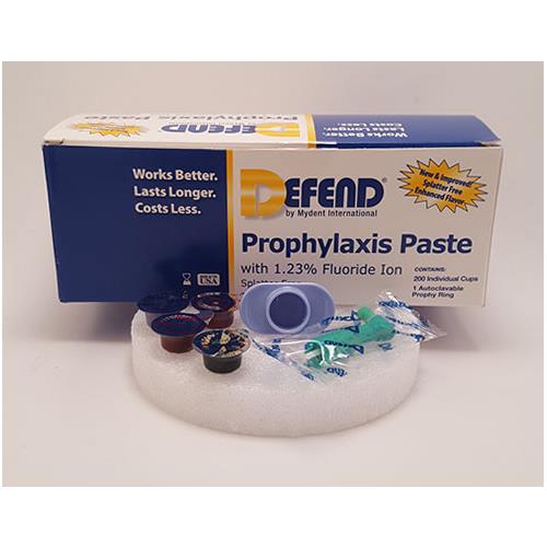 Mydent PP1000 Defend Prophy Paste Cups with Fluoride Coarse Assorted 200/Bx