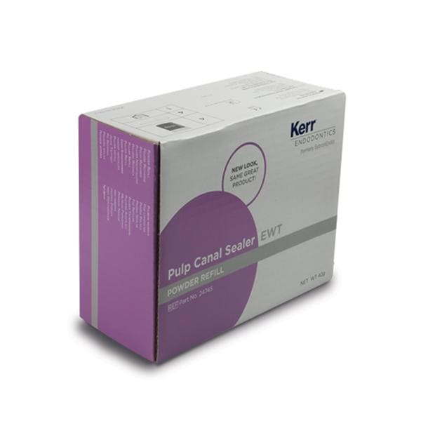 Kerr Dental 24745 Pulp Canal Sealer EWT Endodontic Powder 4/Pk 10.5gm ...