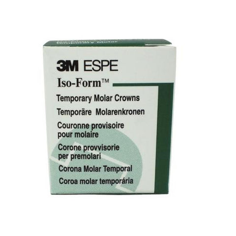 3M ESPE L75 Iso-Form L-75 Lower Left 2nd Molar Crowns 5/Pk