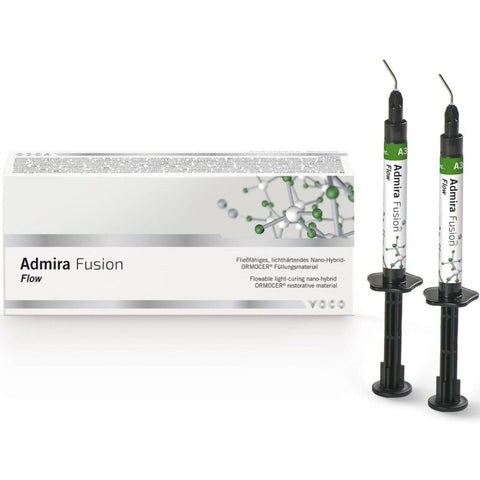 Voco 2820 Admira Fusion Flow Flowable Restorative Syringes A3 2/Pk 2 Gm