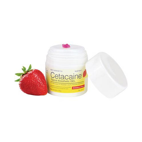Cetylite 0217 Cetacaine Topical Gel 14% Strawberry Flavor 32 Gm Jar
