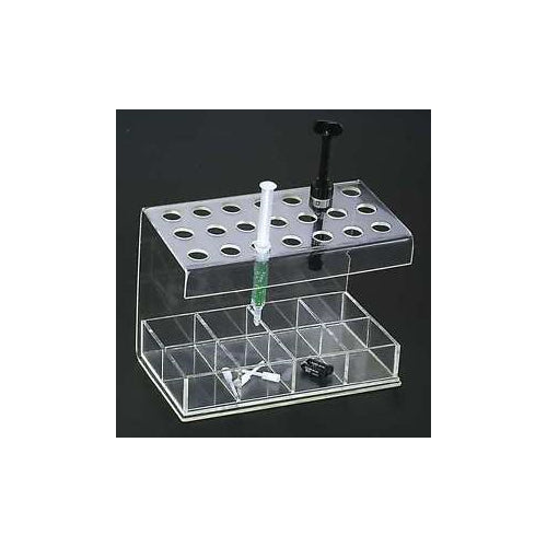 Plasdent 1402 Premium Composite Syringe Organizer Medium Holds 21