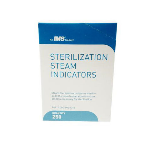 Hu-Friedy IMS-1240 IMS Sterilization Steam Indicator Strips 250/Pk