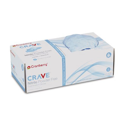 Cranberry 3556 Crave Nitrile Examination Gloves Powder Free Small 200/Bx