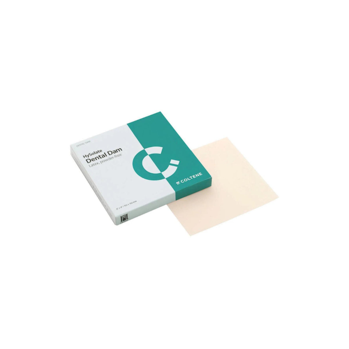 Coltene Whaledent 60034440 HySolate Latex Dental Dam 6
