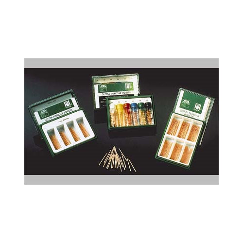 Coltene Whaledent H01223 Gutta Percha Natural Color Points Medium Fine 100/Pk