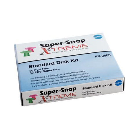 Shofu Dental 0506 Super-Snap X-Treme Polishing Disks Super Fine Kit 100/Bx