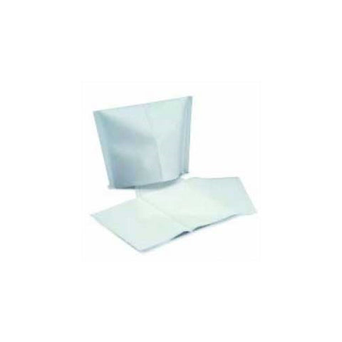 Mydent HC2001 Headrest Cover White Tissue Paper / Poly 10" x 10" 500/Pk