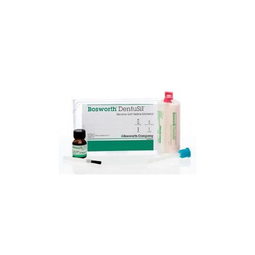 Keystone 921276 Dentusil Dental Silicone Soft Reline Material Standard Kit