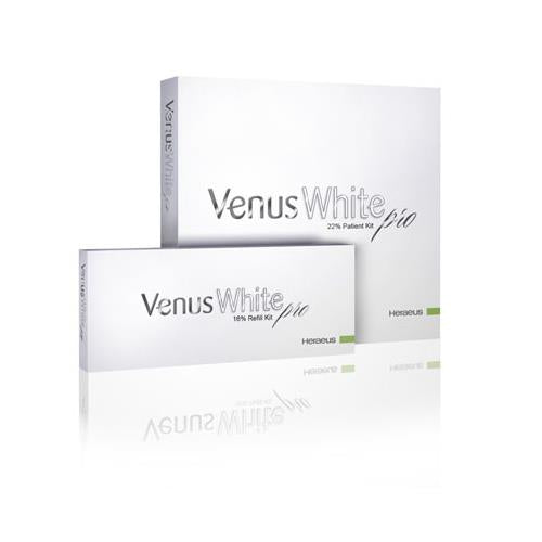 Kulzer 40005167 Venus White Pro Home Tooth Whitening Gel Syringe Kit 22% 3/Pk