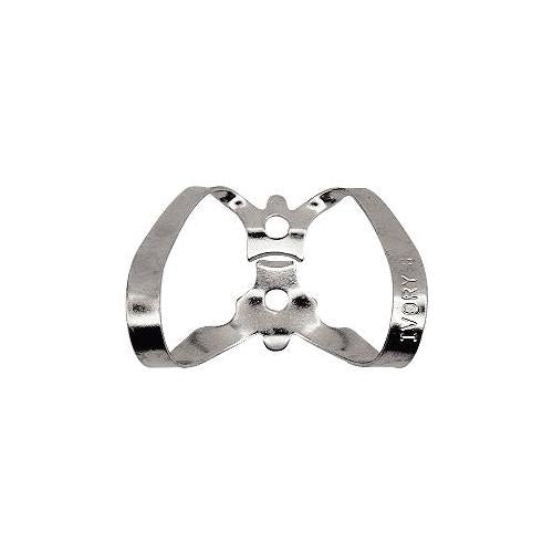 Kulzer 50057382 Ivory Metal Rubber Dam Clamp Wingless Anterior #6