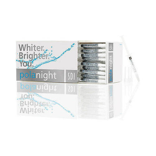 SDI 7700028 Pola Night Tooth Whitening Kit 16% Spearmint 50/Pk 1.3 Gm EXP Jul 2024