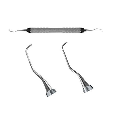 Hu-Friedy SG1/28 Double End #1/2 Gracey Dental Curette With #8 ResinEight Handle