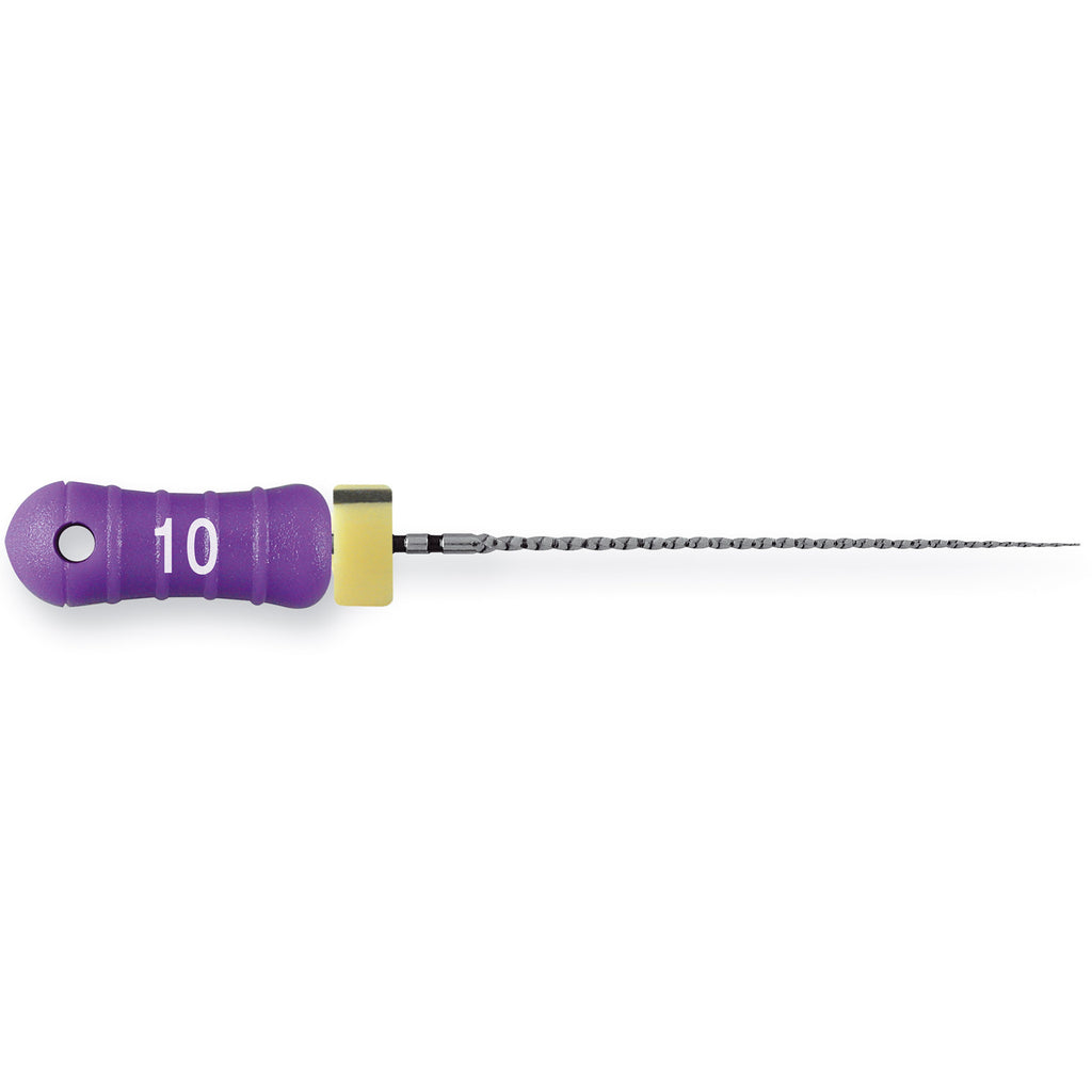 Dentsply A012X01801004 Maillefer Ready-Steel Sterile C+File 18mm #10 Stainless Steel 6/Pk