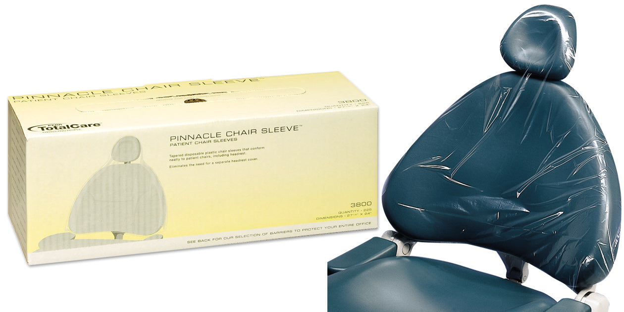 Pinnacle Products 3800 Dental Chair Barrier Sleeves Universal 27.5