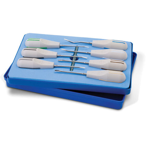 Directa Dental 506331 Luxator Periotomes Instruments Complete Kit 7 Pieces