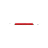 Hu-Friedy S204SDC8E2 Double End #204SD Dental Sickle Scaler With #8 Handle Red