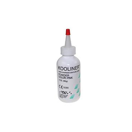 GC 345002 Kooliner Hard Chairside Denture Reline Material Powder 80 Gm