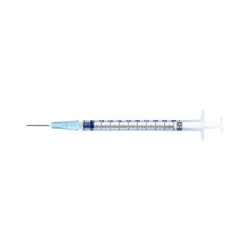 Becton-Dickinson 309626 Tuberculin Syringe Detachable Needle Slip Tip 25 Gauge 5/8