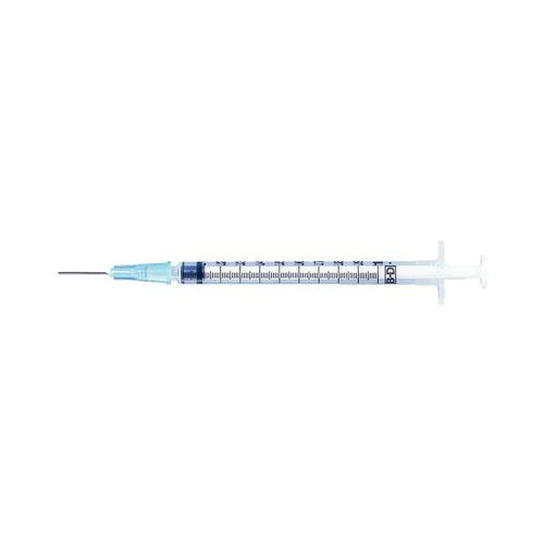 Becton-Dickinson 309626 Tuberculin Syringe Detachable Needle Slip Tip 25 Gauge 5/8" 100/Bx 1 mL