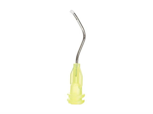 Ultradent 2559 Metal Dento-Infusor Dental Tips Dual Thread Yellow 100/Pk